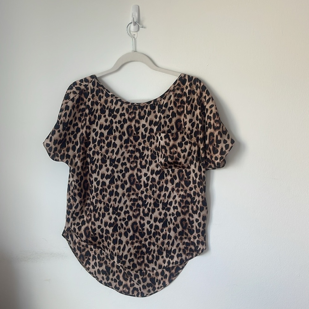Victoria’s Secret Leopard Print Pajama Set XS